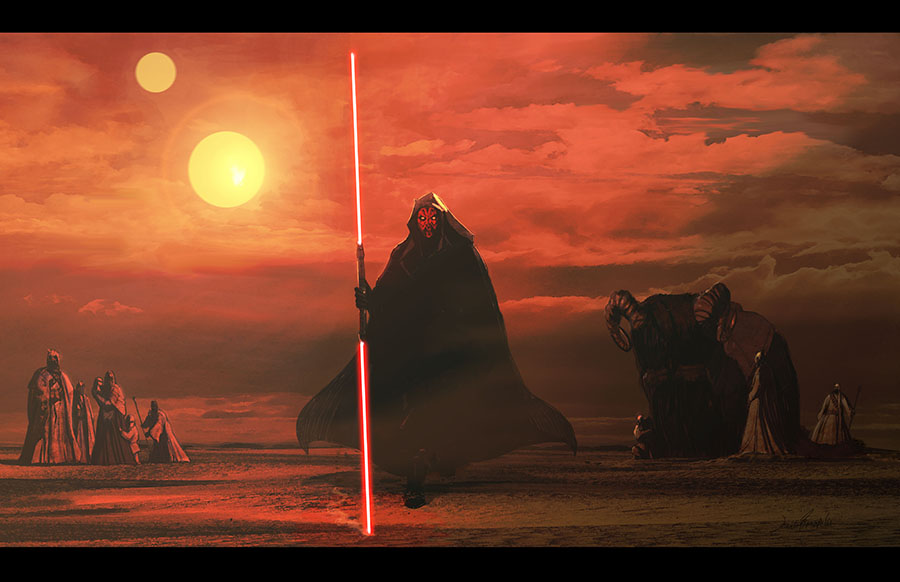 Darth Maul on Tatooine
